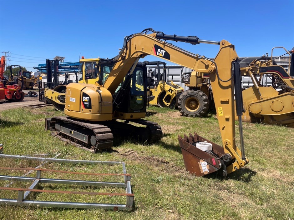 Caterpillar 308E Hydraulic Excavator Auction (0001-3024912) | Grays ...