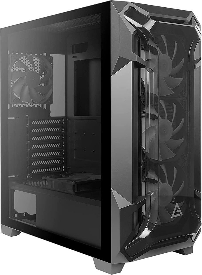 ANTEC DF600 Flux High Airflow ATX ARGB Mid Tower Gaming Case with ...