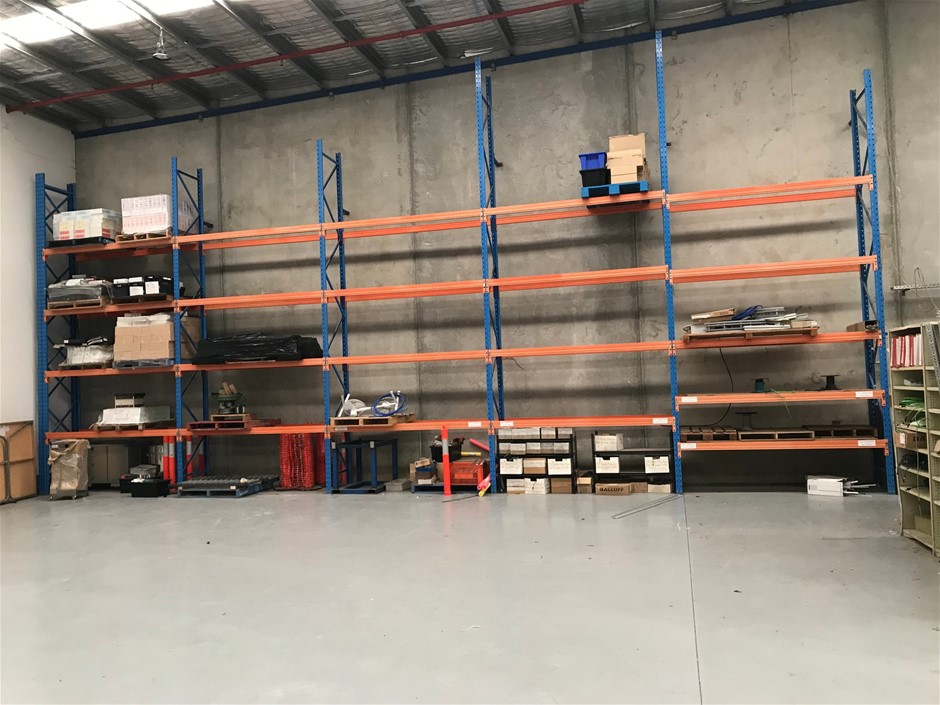 1 x 5 Bays Multirack Pallet Racking Auction (00023024202) Grays