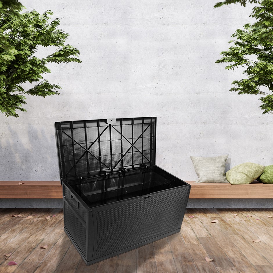 Patio Deck Box Outdoor Storage Plastic B