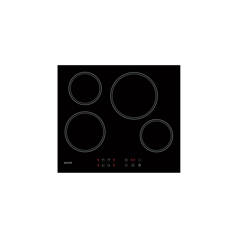 Euro 60cm Ceran Cooktop, Model ECT60CR Auction (00148505275) Grays