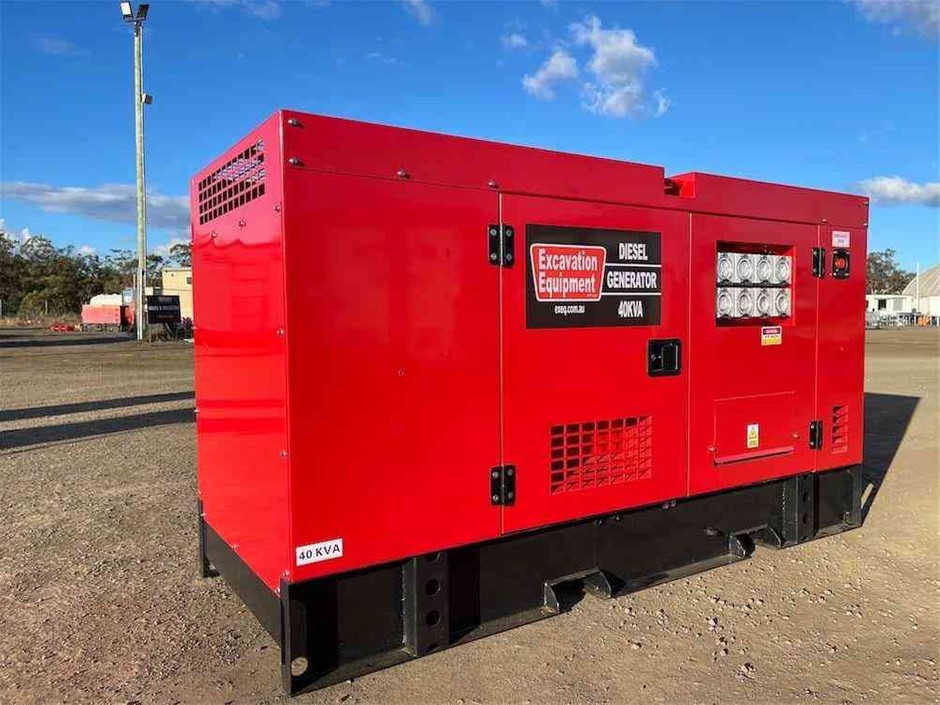 Unused Silenced Diesel Generators  - Adelaide