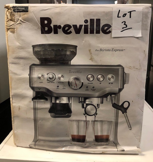 Breville The Barista Express coffee machine BES870BKS BLACK (Water
