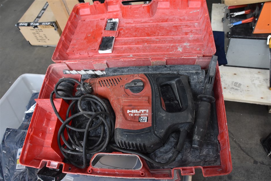 Hilti TE 40AVR Rotary Hammer Drill Auction (00195051575) Grays