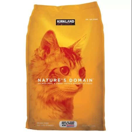 Kirkland Signature Nature's Domain Salmon and Sweet Potato Cat Food 1 x 8.1