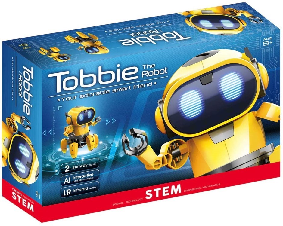 JOHNCO Tobbie the Robot Toy, Model FS893, Ages 8+. NB: Untested & May Have
