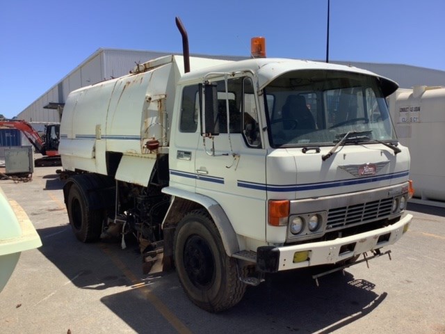 Liquidation - Sweeper Trucks, Power Sweepers & Plant Trailer