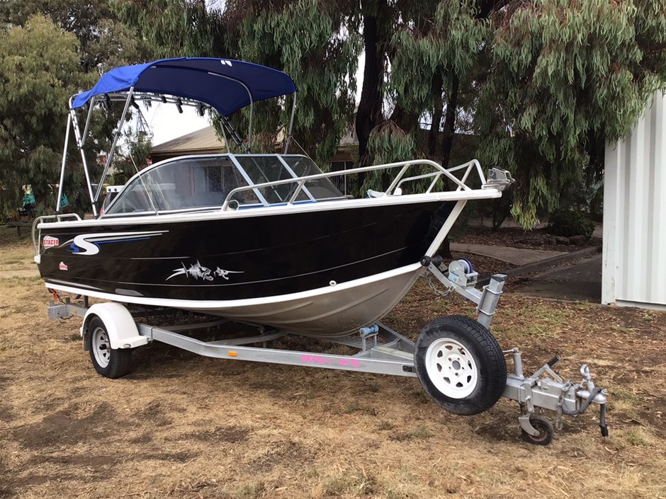 Stacer Aluminium Boat and Trailer - Vic