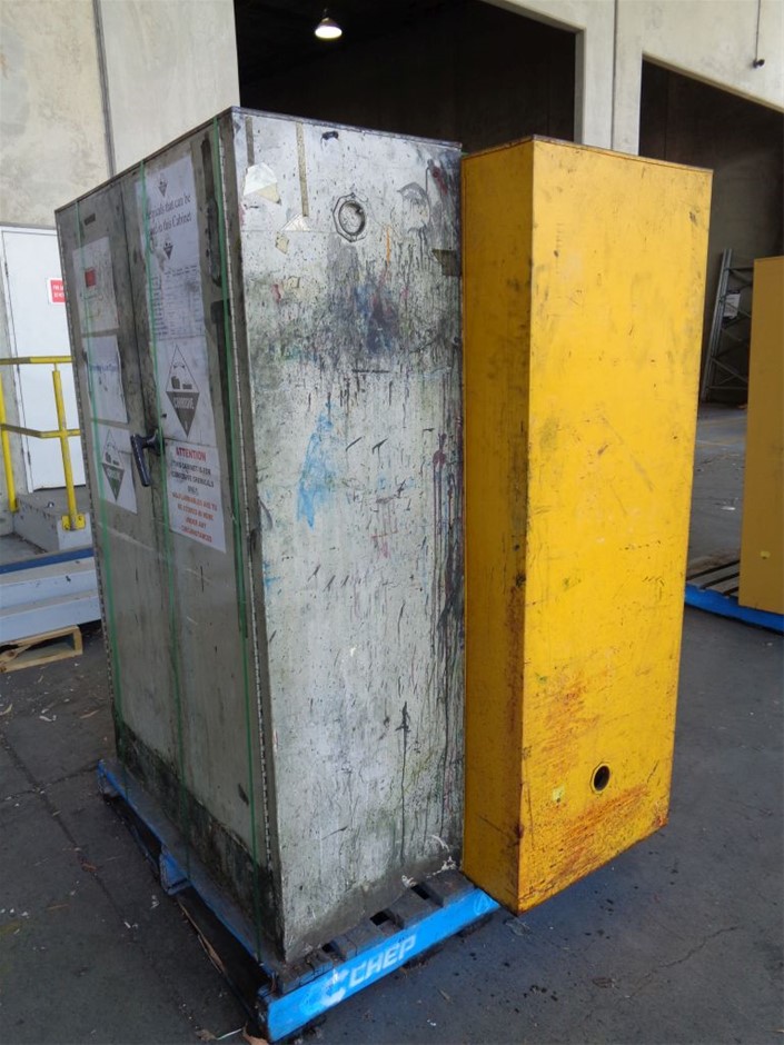2x Flammable Liquid Storage Auction (00357042623) Grays