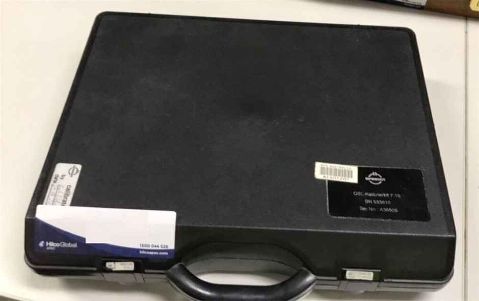 Spinner calibration kit BN533810 serial A36508 Auction (22613024419