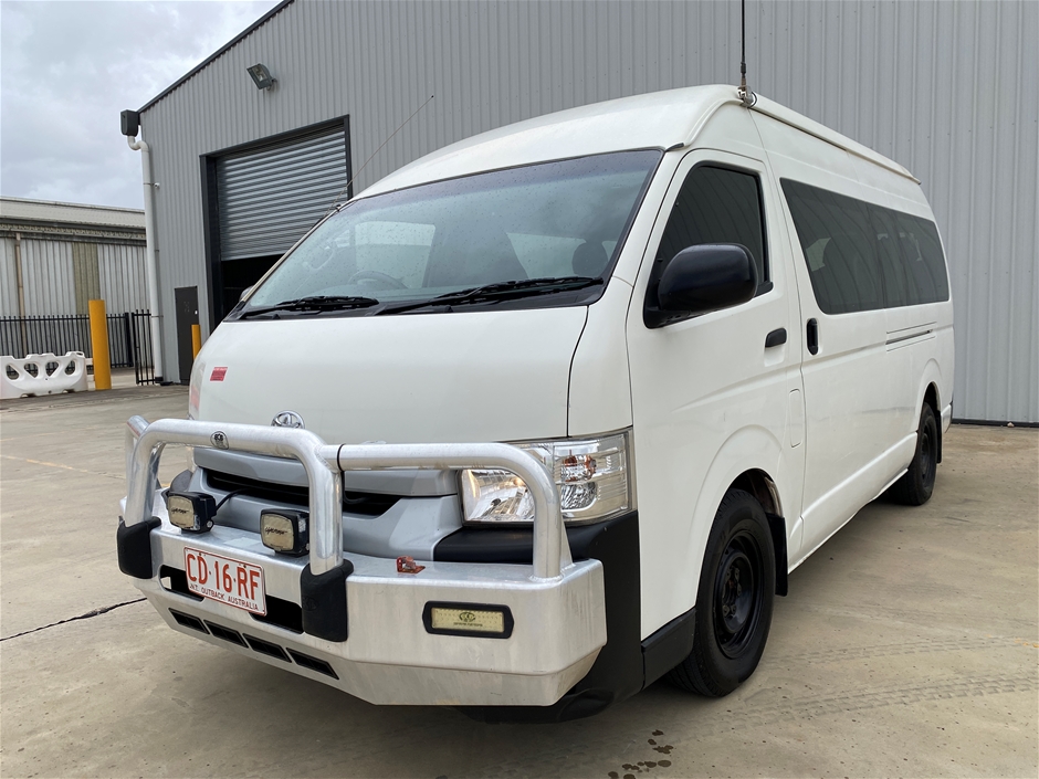 2018 Toyota HiAce KDH223R Turbo Diesel Automatic 14 Seats Bus Auction ...