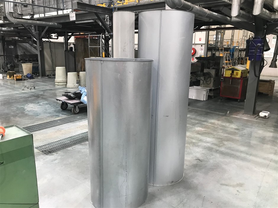 3x Assorted Lengths of Galvanised Ducting Auction (00783024464