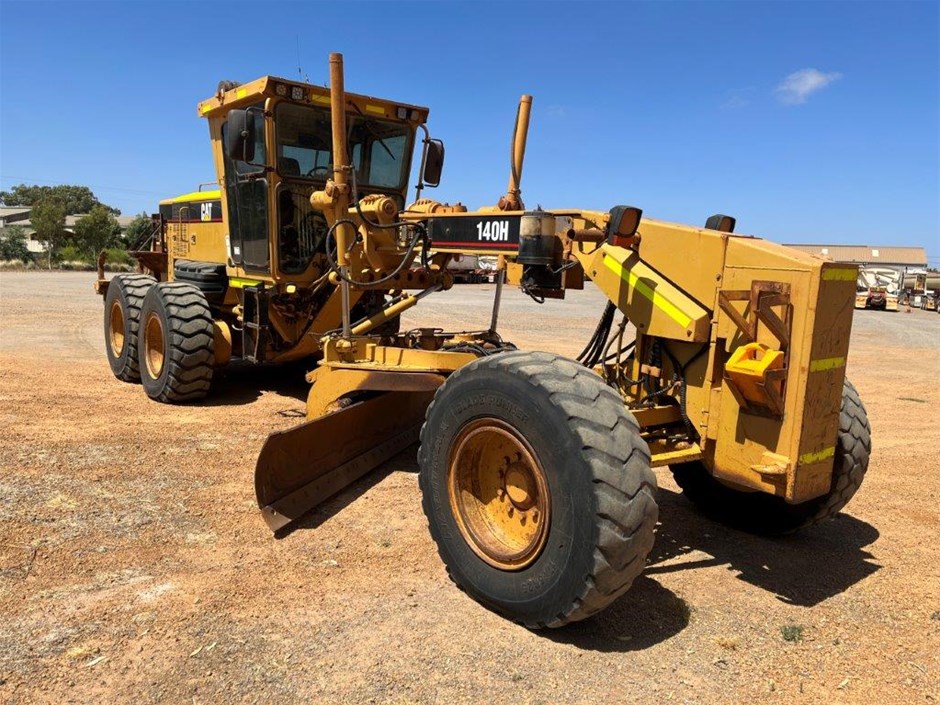 2007 Caterpillar 140H Motor Grader with Ripper Auction (0003-9038369 ...