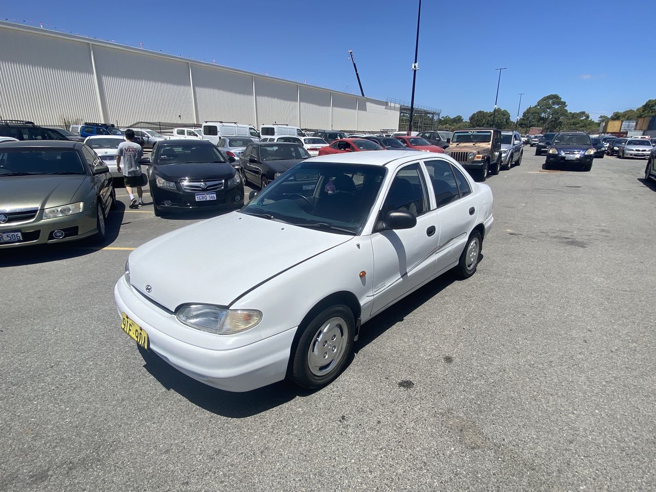 1996 Hyundai Excel CLASSIQUE X3 Manual Sedan Auction (0001-9038515 ...