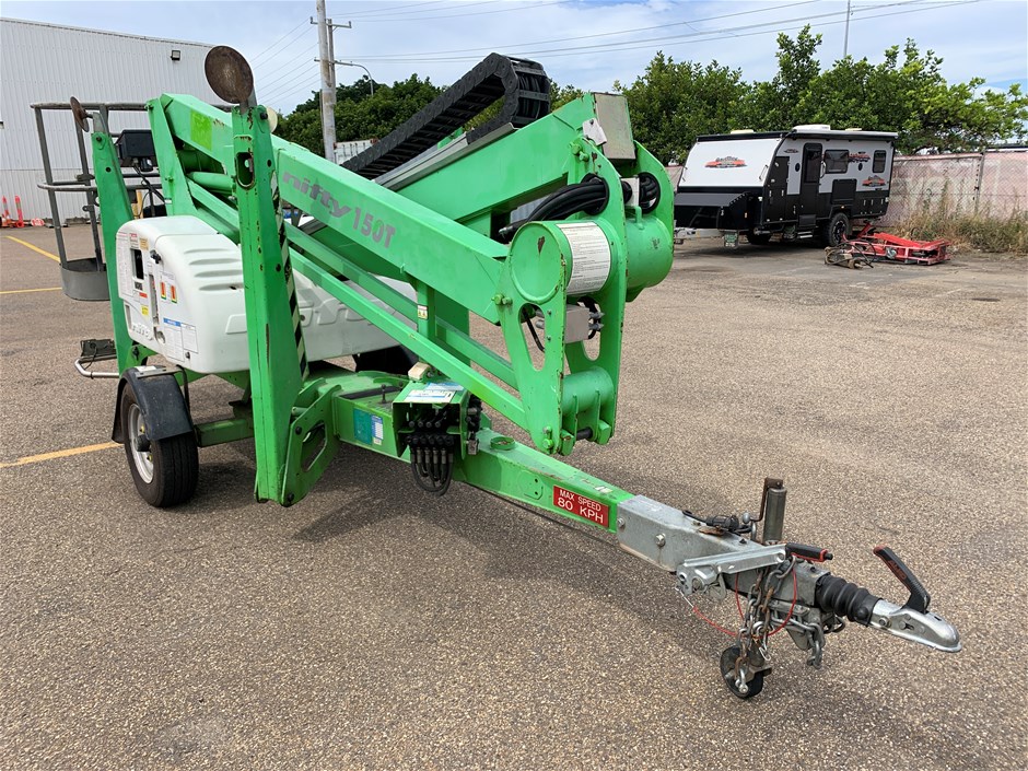 2013 Niftylift 150TDE Single Boom Lift Trailer Auction (0008-7043764