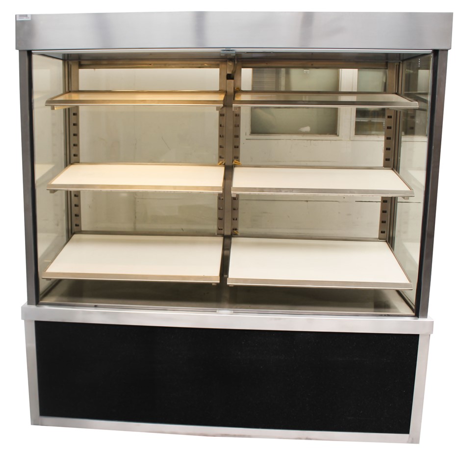 CUSTOM MADE SELF SERVE COLD DISPLAY CASE Auction (00445051538) Grays Australia