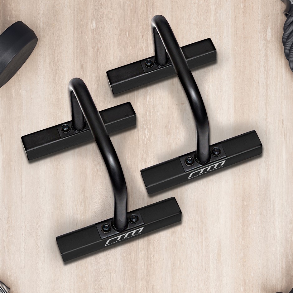 Steel Parallette Bars Push Up & Dip Work