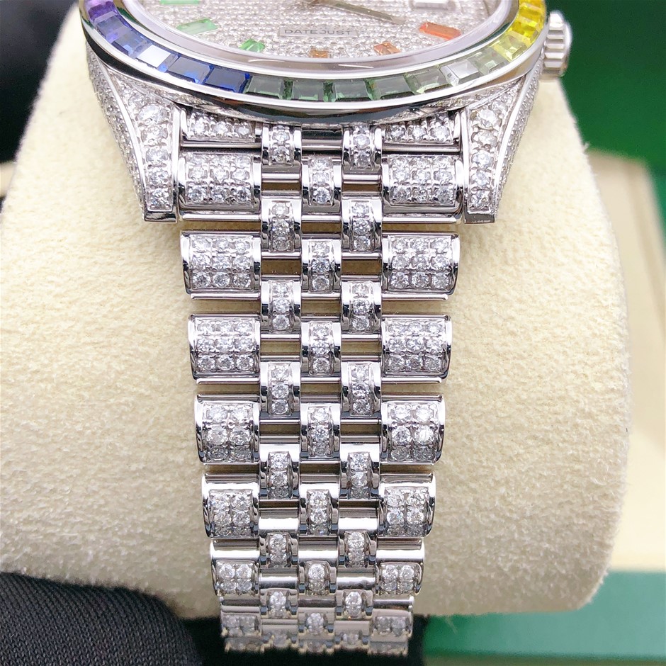 Si discount diamond rolex