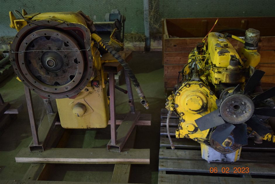 ``Ford`` Model 2712E/4 Cylinder Diesel Engine w/ Transmission PTO