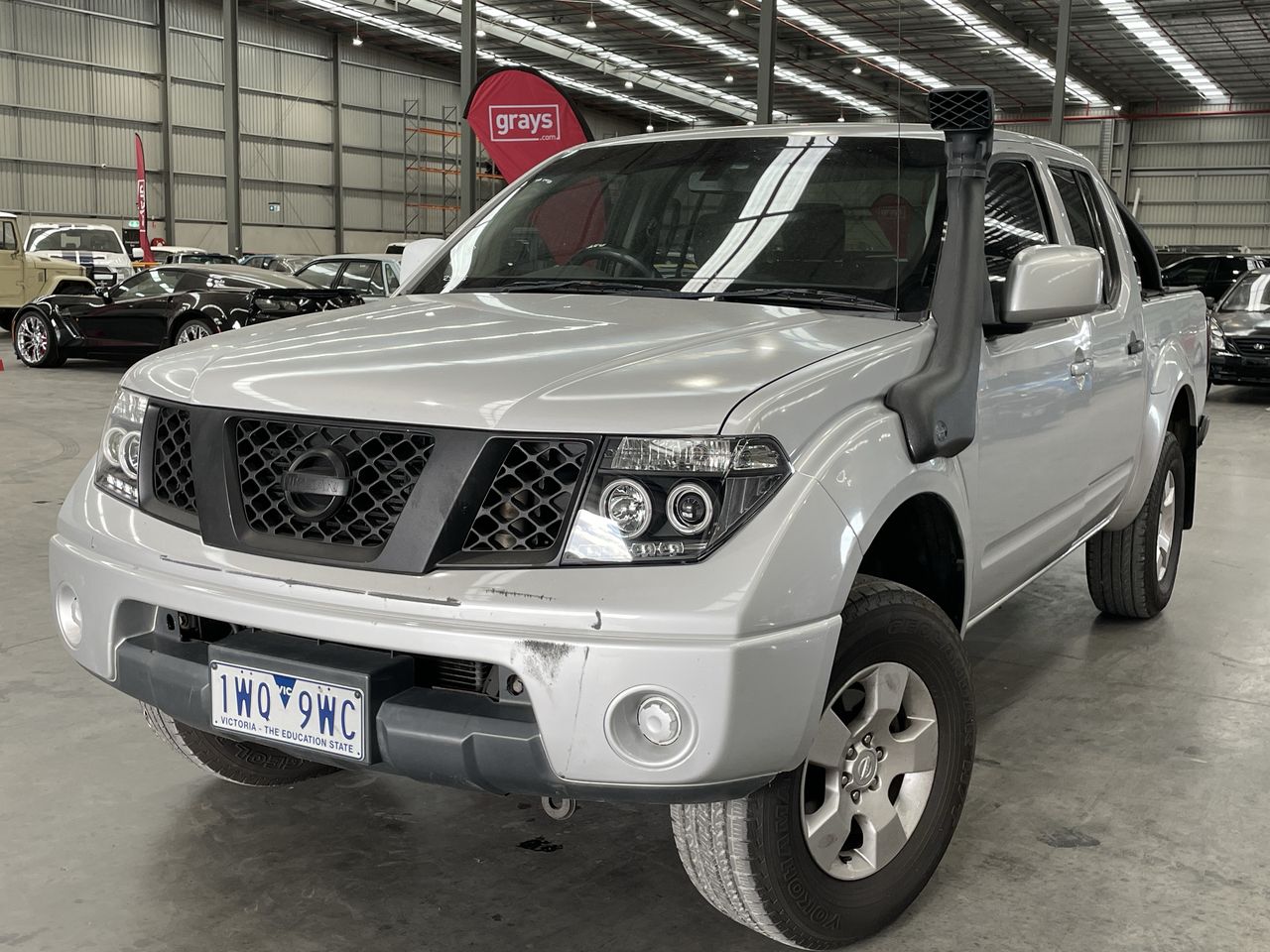 2010 Nissan Navara ST (4x4) D40 Turbo Diesel Automatic Dual Cab Auction ...