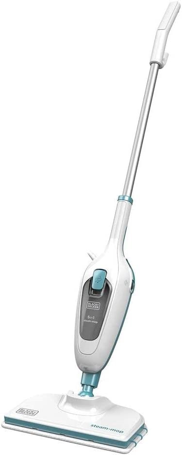BLACK + DECKER Steam Mop with Hand Cleaner and 5 Accessories, Multifunction