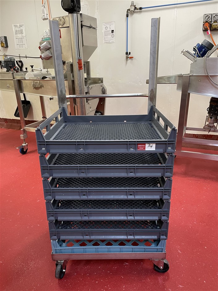 Mobile frame with trays Auction (00745051836) Grays Australia
