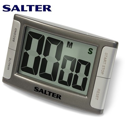 Salter Contour Kitchen Timer with Digita