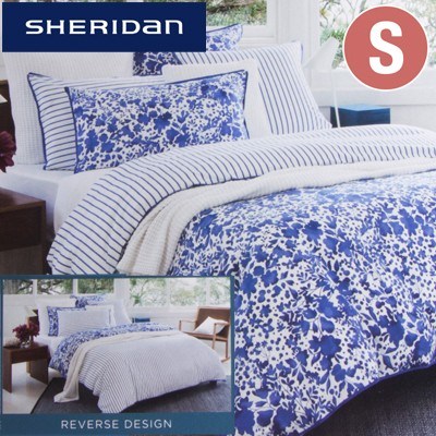 Sheridan Saskia Blue Quilt Cover Set - S