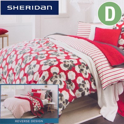 Sheridan Abbi Poppy Quilt Cover Set - Do