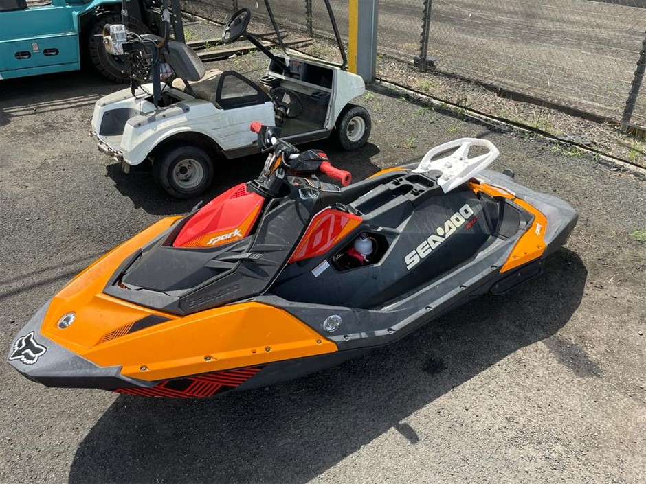 2018 SEADOO ROTAX SPARK TRIXX JET SKI Auction (000110081333) Grays