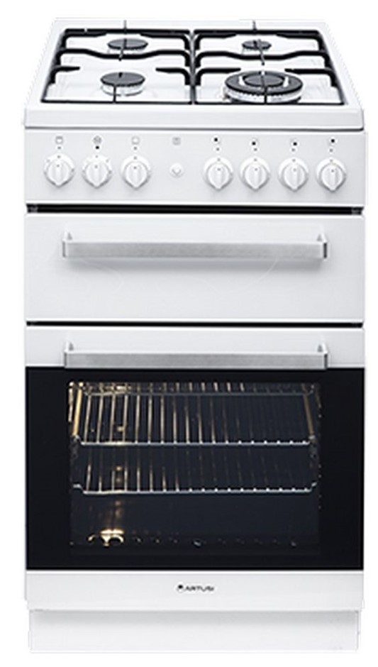 Artusi 54cm Gas Freestanding Cooker with Gas Hob & Grill AFGG54EG