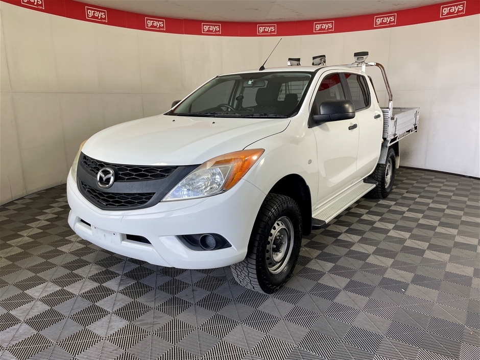 2013 Mazda BT-50 4X2 XT Turbo Diesel Manual Crew Cab Chassis
