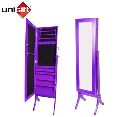 153x36cm Bijoux Mirrored Jewellery Cabin