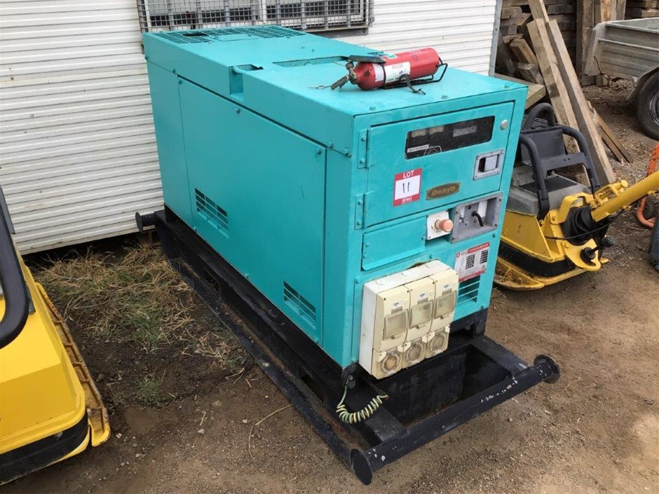 2010 Denyo 20kVA Generator Auction (0011-7043621) | Grays Australia