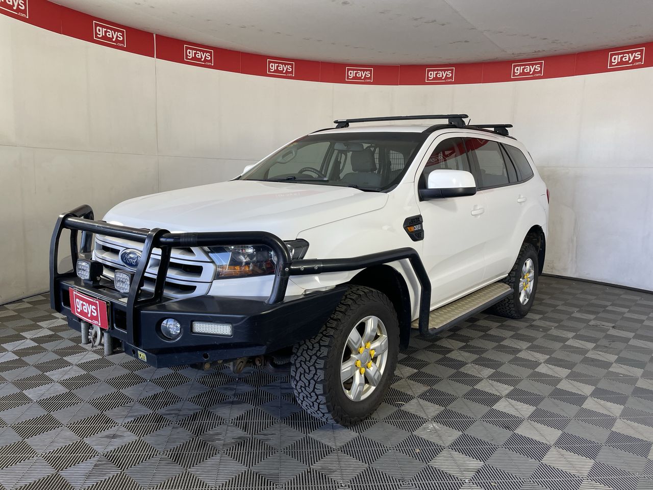 Ex-Gov 2017 Ford EVEREST AMBIENTE 4WD UA T/Diesel AT Wagon