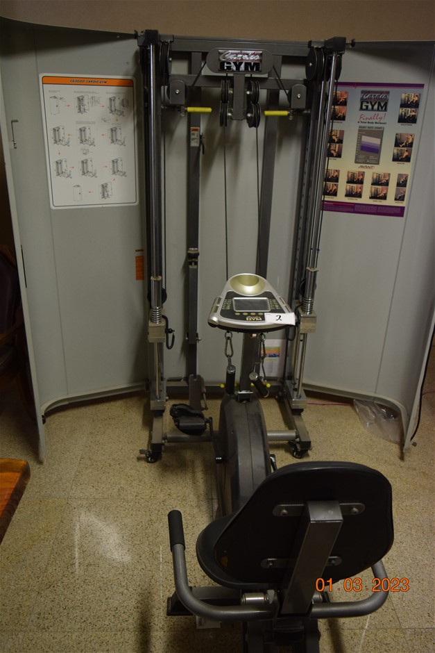 Container, Cardio Gym & Soccer Table