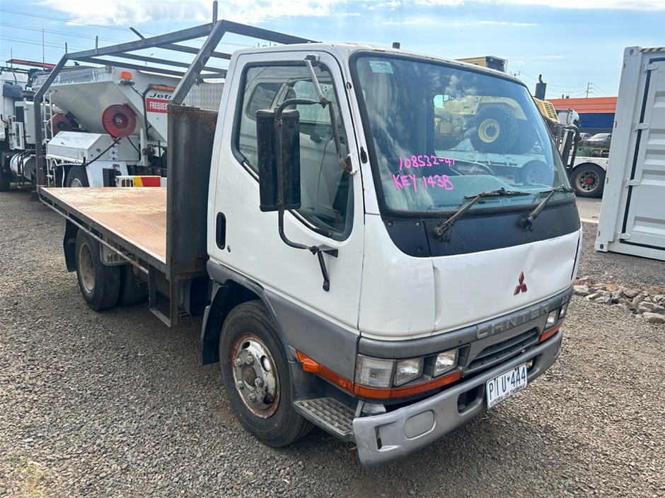 Unreserved 1998 Mitsubishi Canter 4 x 2 Tray Body Truck