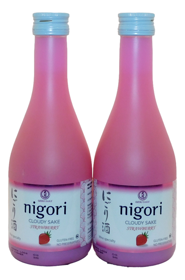 Ozeki Nigori Cloudy Strawberry Sake (2x 300mL). Auction (0009-10721196 ...