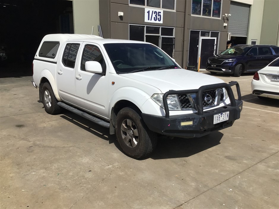 2011 Nissan D40 Navara 4WD Automatic Dual Cab Ute Auction (0003 ...