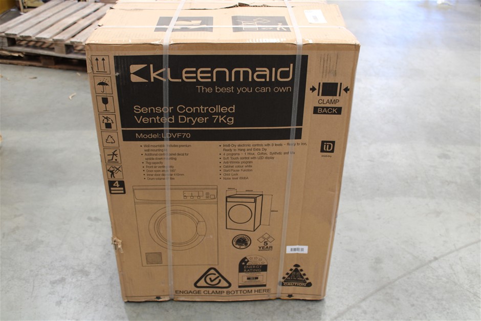 Kleenmaid Dryer in Box Auction (00039038887) Grays Australia