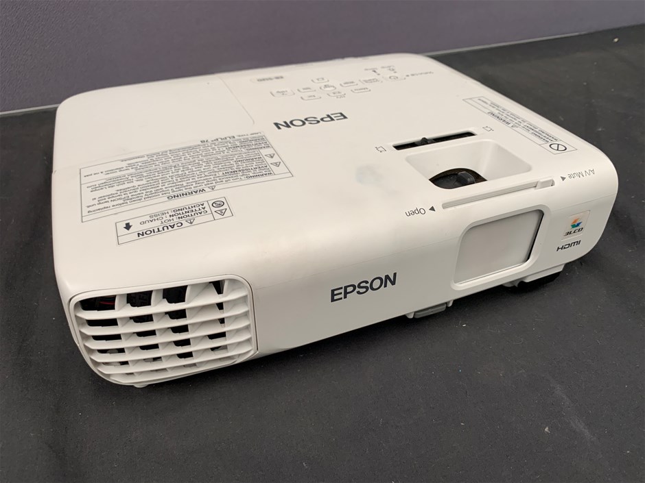 Epson H556B 3LCD Projector Auction (00127123223) Grays Australia