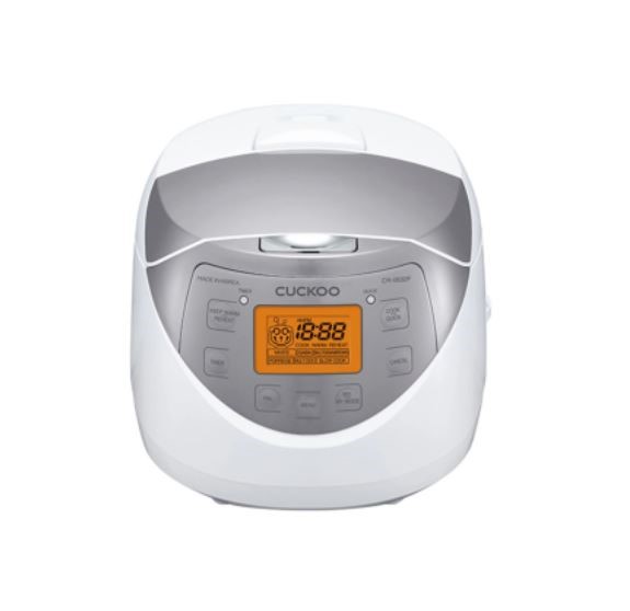 CUCKOO Multi Functional Electric Rice Cooker + Warmer, M' odel CR-0632F, Wh