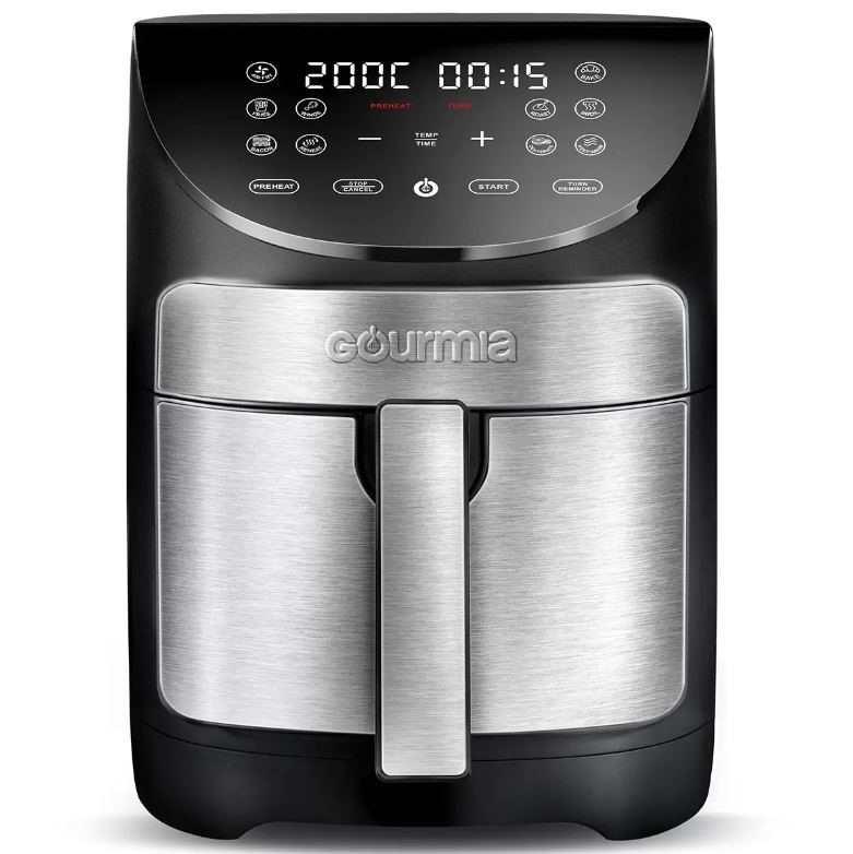 GOURMIA 6.7L Digital Air Fryer , GAF798. NB: Item powers up - has flashing