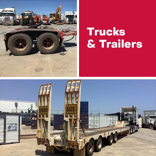 Quadaxle Low Loader, Triaxle Flat Top & Tandem Dolly