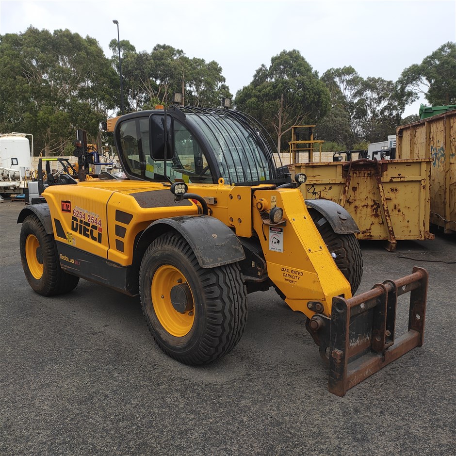 Dieci Dedalus Telehandler, Bucket & Workshop Equipment