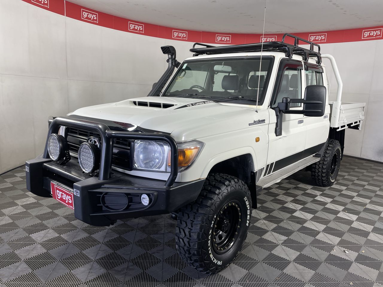 2019 Toyota Landcruiser Workmate Vdj79r Turbo D Manual Crew Cab Chassis 