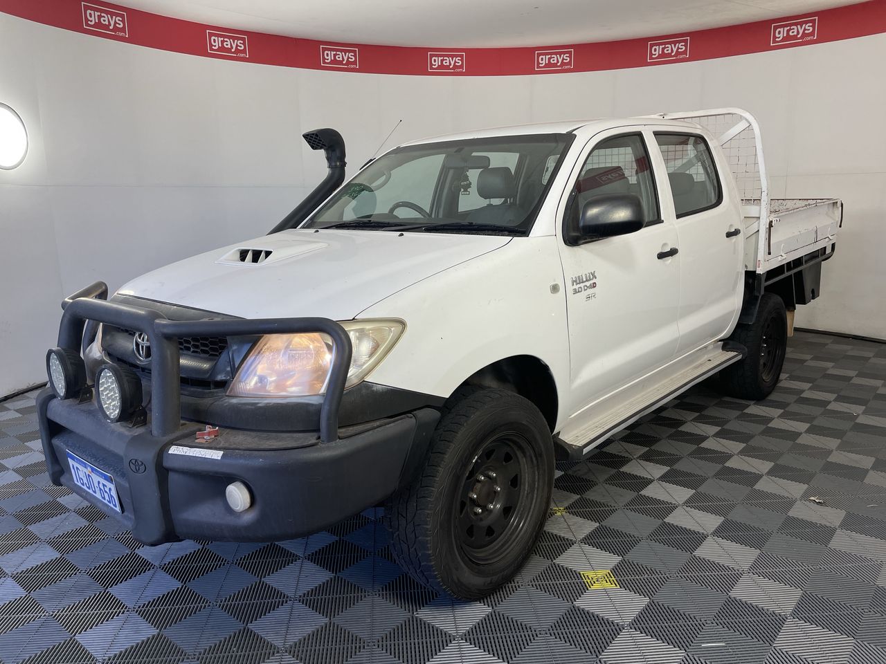 2011 Toyota Hilux Sr (4x4) Kun26r Turbo Diesel Manual Crew Cab Chassis 