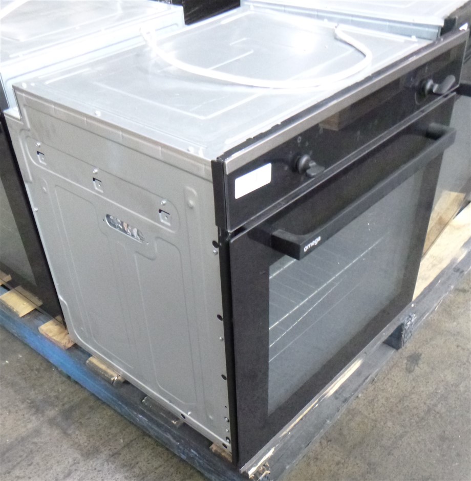 Omega OBO698PXB Built In 60cm Pyrolytic Wall Oven Auction (00212187686