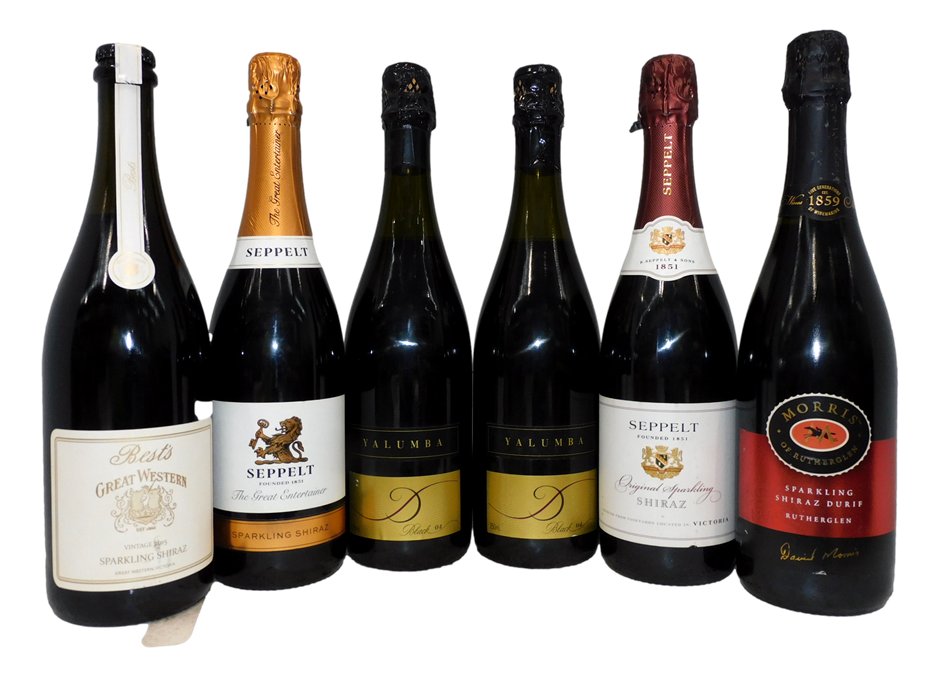 Pack of Assorted Sparkling Red Wine (6x 750mL) Auction (003810722510
