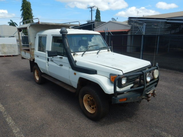 1995 Toyota Landcruiser 75 Series 4WD Manual Dual Cab Ute Auction (0018 ...